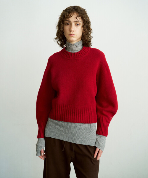 UNFIL（アンフィル） ニット セーター | ラムズウール クルーネック