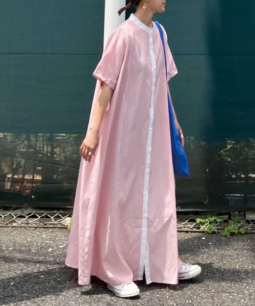 「CORNERS」 半袖ワンピース M ブラック レディース_画像4