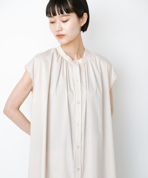 「ANNA LUNA」 ノースリーブワンピース MEDIUM ベージュ レディース_画像6