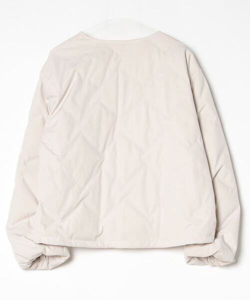 「libelle more」 ダウンジャケット L グレー レディース_画像2