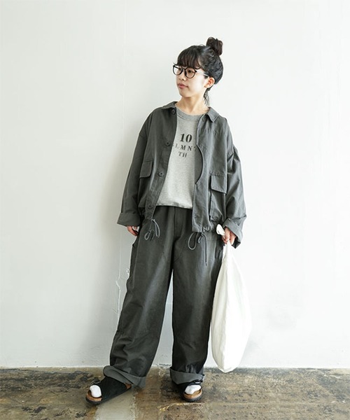 solamonat poche（ソラモナポッシェ） パンツ グログランダブルニー