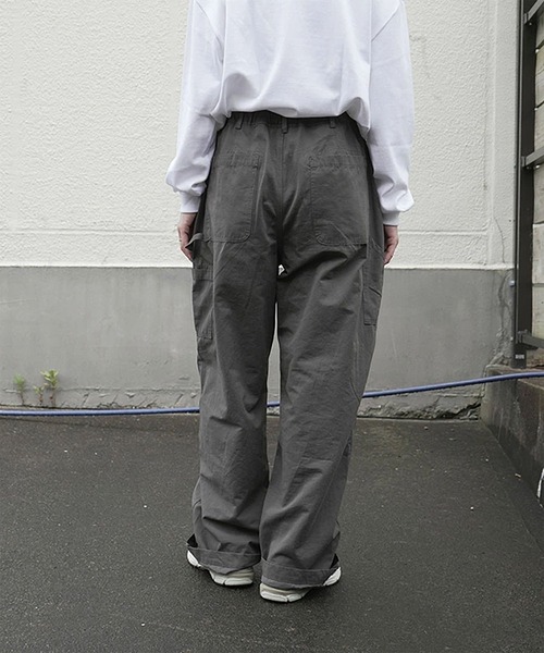 solamonat poche（ソラモナポッシェ） ワイドパンツ パンツ グログラン