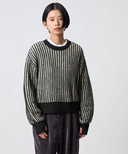 CITEN（シテン） ニット セーター 「CITEN」ボリュームスリーブ