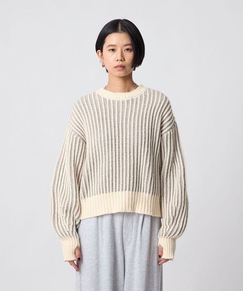 CITEN（シテン） ニット セーター 「CITEN」ボリュームスリーブ