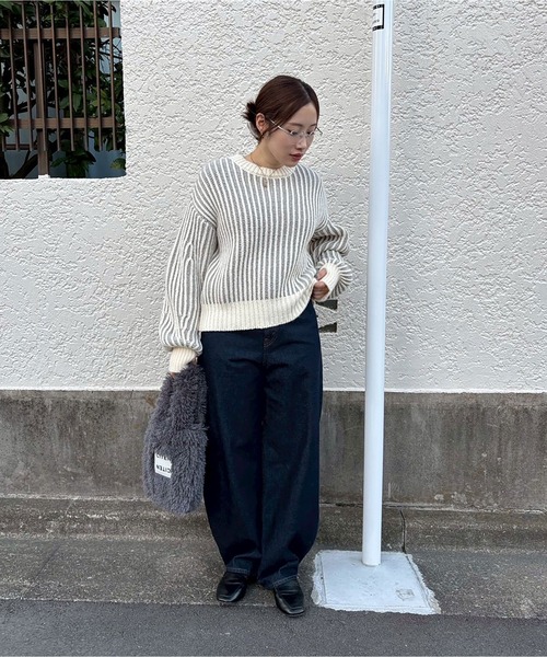 CITEN（シテン） ニット セーター 「CITEN」ボリュームスリーブ