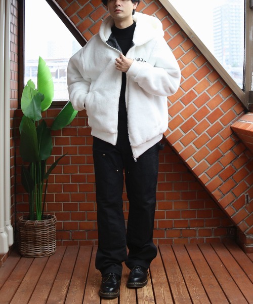 8 ブルゾン アウター オールドイングリッシュファーパーカー メンズ