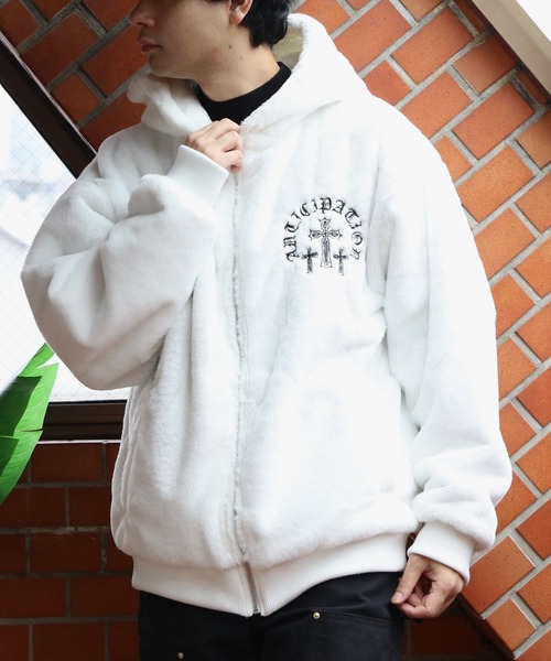 8 ブルゾン アウター オールドイングリッシュファーパーカー メンズ