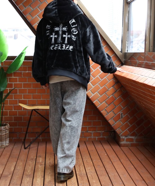 8 ブルゾン アウター オールドイングリッシュファーパーカー メンズ