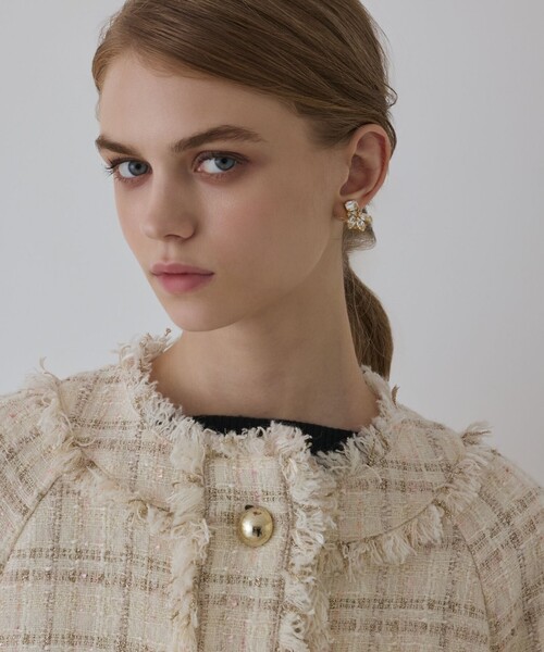 GRACE CONTINENTAL（グレースコンチネンタル） ジャケット ノーカラー