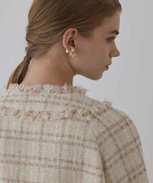 GRACE CONTINENTAL（グレースコンチネンタル） ジャケット ノーカラー