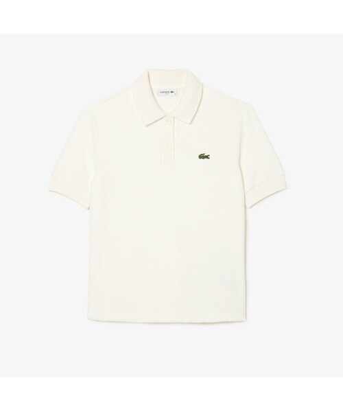 LACOSTE（ラコステ） 半袖ポロシャツ 38 オフホワイト レディース