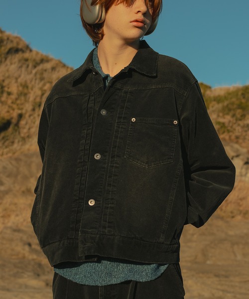 WETTEMPT コーデュロイジャケット MEDIUM ブラウン メンズ : ZOZOTOWN