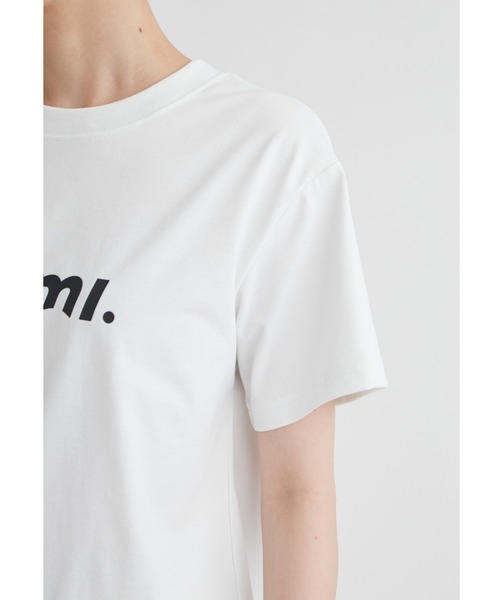 「emmi」 半袖Tシャツ FREE チャコールグレー レディース_画像6