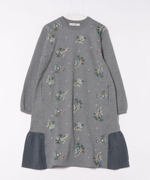 SUPER HAKKA（スーパーハッカ） ワンピース 裏毛裏起毛ドット