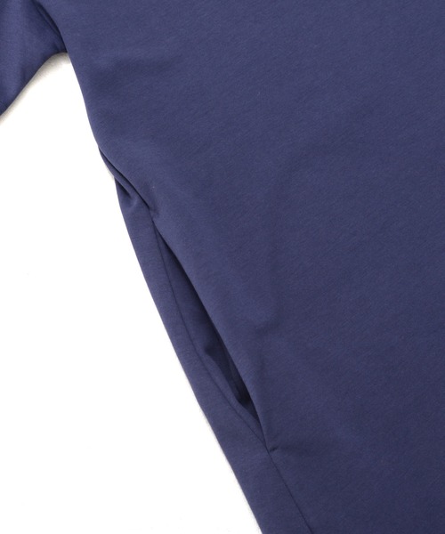 「Arnold Palmer」 半袖ワンピース L ネイビー レディース_画像9