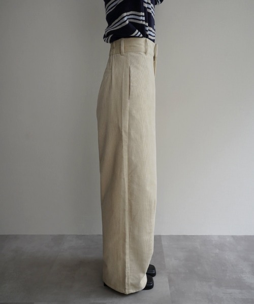 Rashik パンツ コーデュロイカーブパンツ レディース : ZOZOTOWN Yahoo