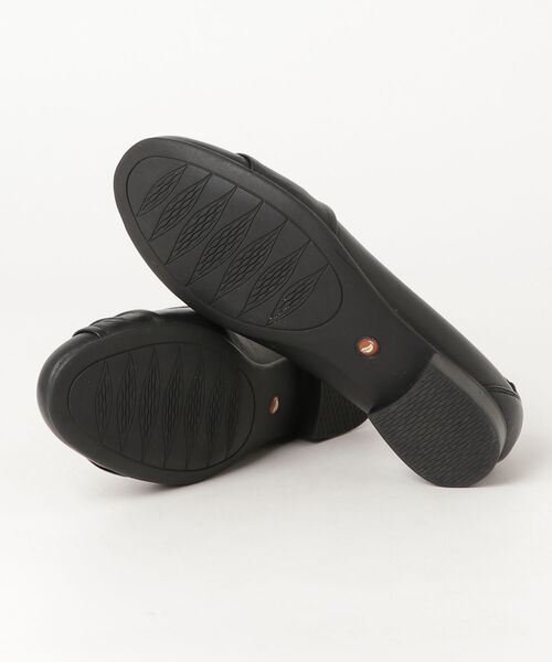 Clarks（クラークス） フラットパンプス 23.5cm ブラック レディース