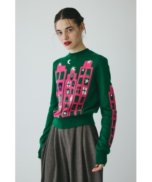 HeRIN.CYE ニット セーター Holiday knit top ホリデーニットトップ