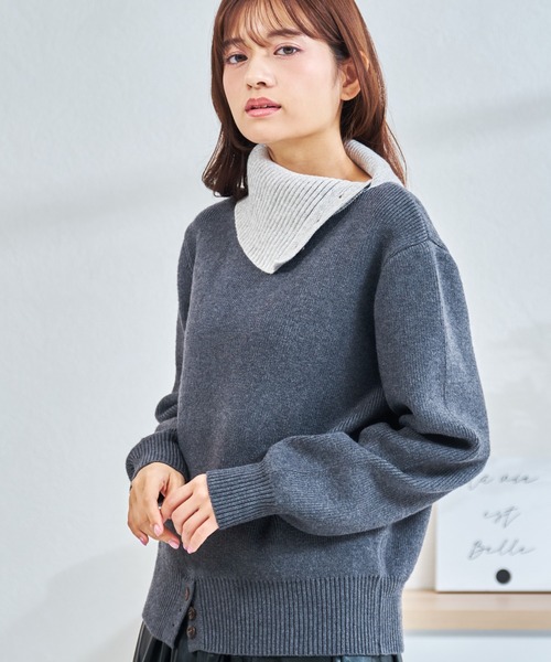 MISCH MASCH（ミッシュマッシュ） ニット セーター ZOZO限定 釦