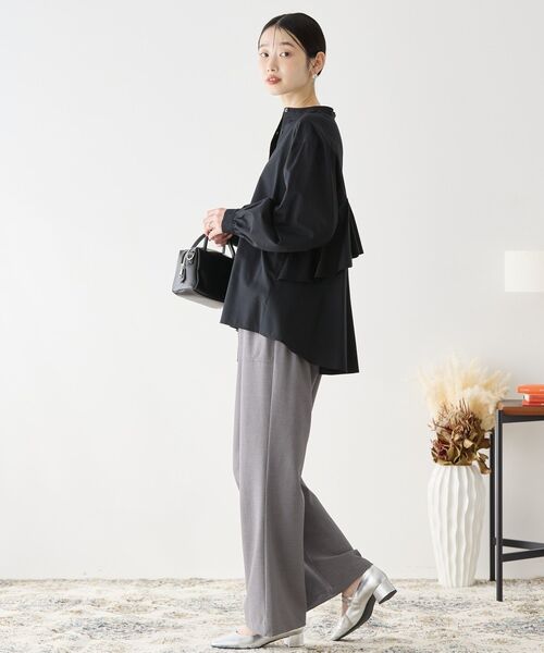 「AMERICAN HOLIC」 長袖シャツ L ライトピンク レディース_画像8