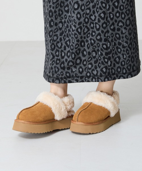 「ORiental TRaffic」 フラットサンダル L キャメル レディース_画像8