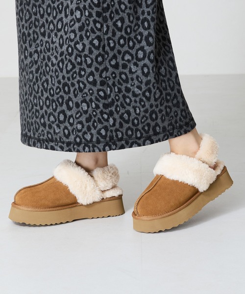 「ORiental TRaffic」 フラットサンダル L キャメル レディース_画像9