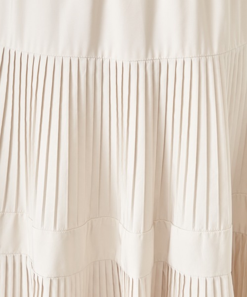 BEARDSLEY（ビアズリー） プリーツスカート FREE ホワイト レディース