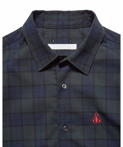 SOPHNET.（ソフネット） シャツ TROPICAL CHECK RELAX-FIT SHIRT