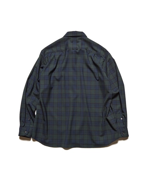 SOPHNET.（ソフネット） シャツ TROPICAL CHECK RELAX-FIT SHIRT