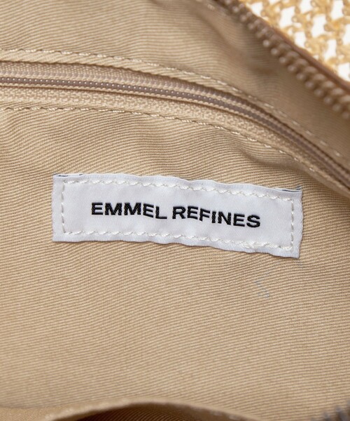 ショルダーバッグ バッグ 「EMMEL REFINES」EM カゴ トートバッグ レディースの画像