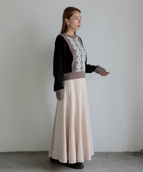 「URBAN RESEARCH Sonny Label」 フレアスカート 38 ブラック レディース_画像9