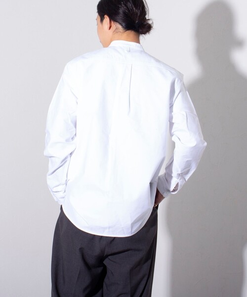 「GEVACO」 長袖シャツ S グリーン メンズ_画像7