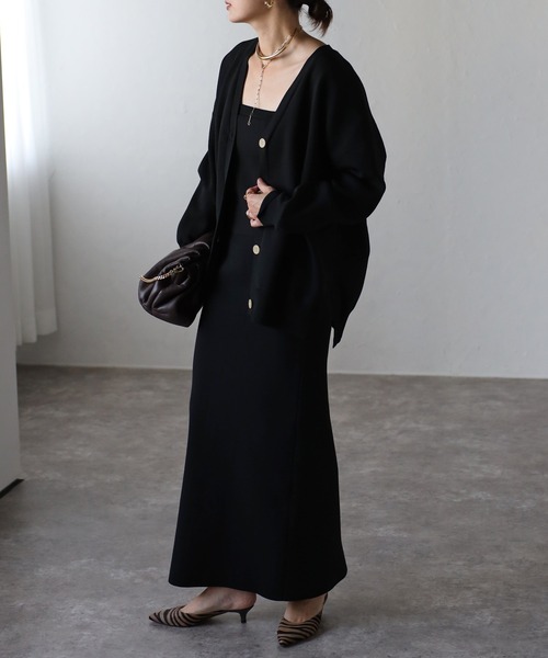 「Bonjour Sagan」 セットアップ M チャコールグレー レディース_画像3