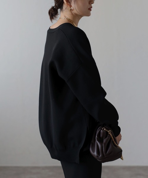 「Bonjour Sagan」 セットアップ M チャコールグレー レディース_画像4