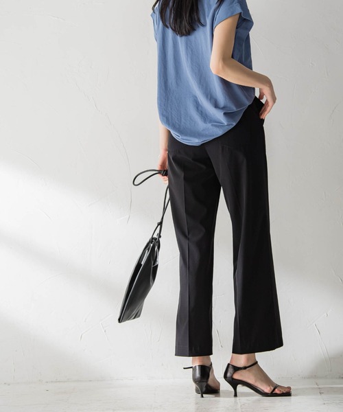 「MAYSON GREY」 スラックス L ホワイト レディース_画像9