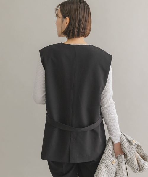 「F by ROSSO」 セットアップ 36 ホワイト系その他 レディース_画像2