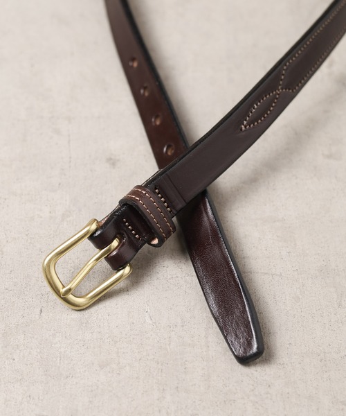 「TORY LEATHER」 ベルト 30inch ブラック メンズ_画像4