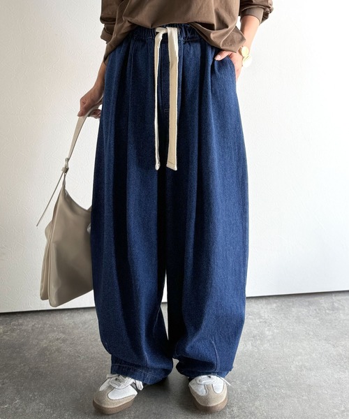 「Java」 デニムパンツ SMALL ブラック レディース_画像3