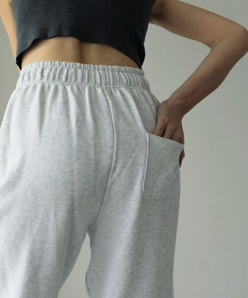 「anuke」 スウェットパンツ 38inch グレー レディース_画像5
