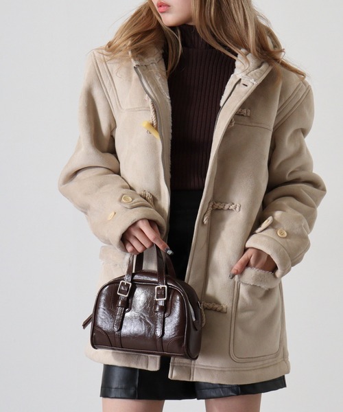 「Ree&Mee」 「Port Bridge」ダッフルコート L ベージュ メンズ_画像2