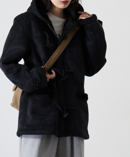 「Ree&Mee」 「Port Bridge」ダッフルコート L ベージュ メンズ_画像8