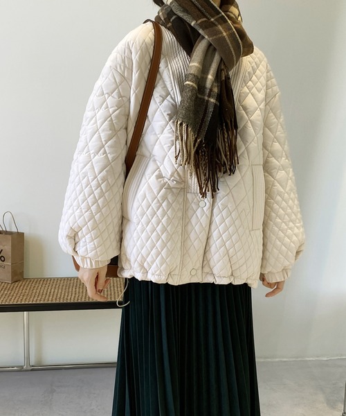 「aimoha」 ノーカラージャケット MEDIUM ブラック レディース_画像5