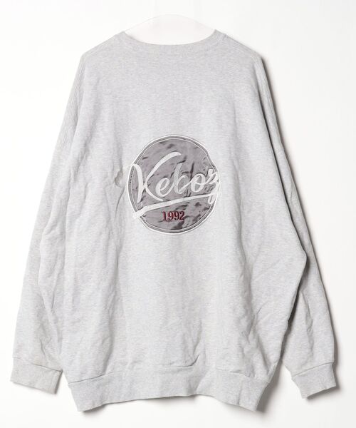 「KEBOZ」 スウェットカットソー XX-LARGE グレー メンズ_画像2