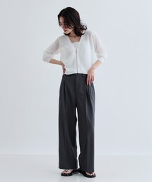 「GALLEST」 カーディガン 38 ベージュ レディースの画像7