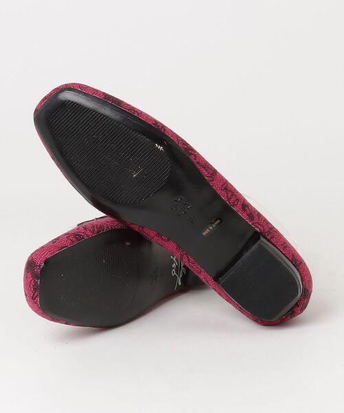 「TSURU by Mariko Oikawa」 シューズ 37 ピンク レディース_画像3