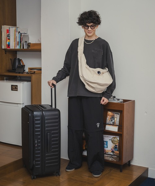 「kaoyorinakami」 長袖Tシャツ X-SMALL ブラック メンズ_画像4