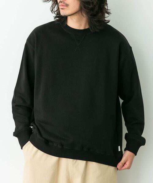 「URBAN RESEARCH Sonny Label」 スウェットカットソー LARGE ネイビー メンズ_画像2