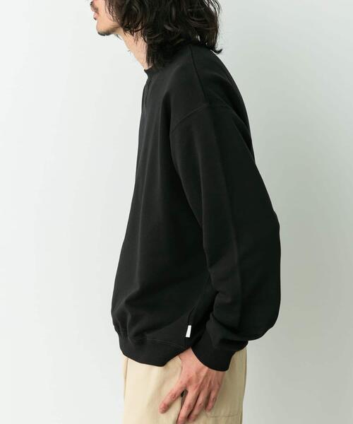 「URBAN RESEARCH Sonny Label」 スウェットカットソー LARGE ネイビー メンズ_画像3
