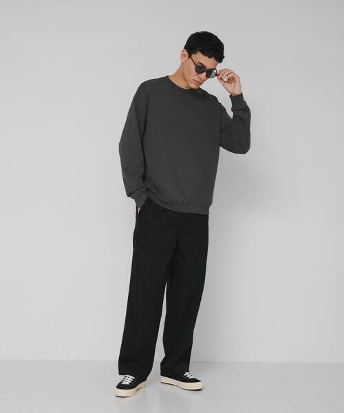 「URBAN RESEARCH Sonny Label」 スウェットカットソー LARGE ネイビー メンズ_画像9