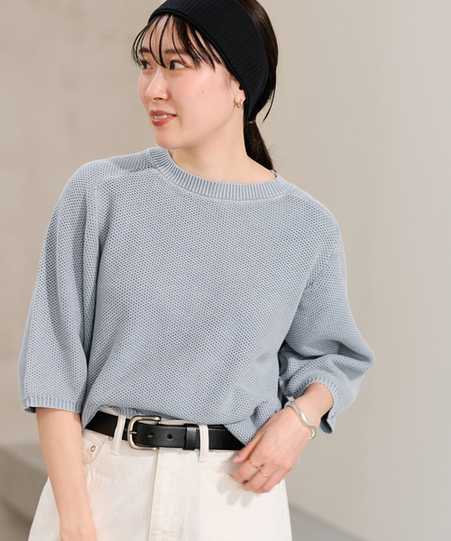 FRAMeWORK 別注 CARRAIG DONN ボリュームスリーブニット FRAMeWORK 別注 CARRAIG DONN ボリュームスリーブニット 【公式通販】